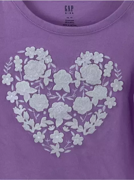 Blusa GAP Tecido Roxo