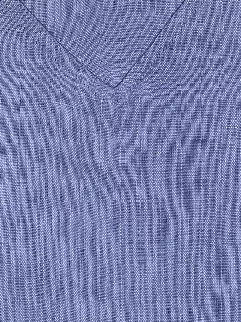 Blusa Gaya Regata Beta Linho Azul