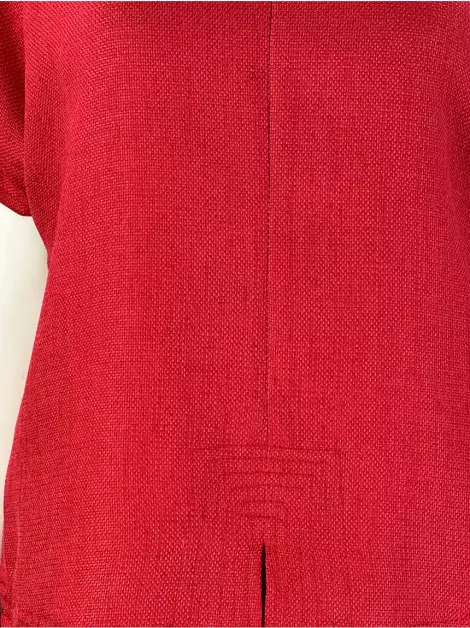 Blusa Herchcovitch; Alexandre Texturizada Vermelha