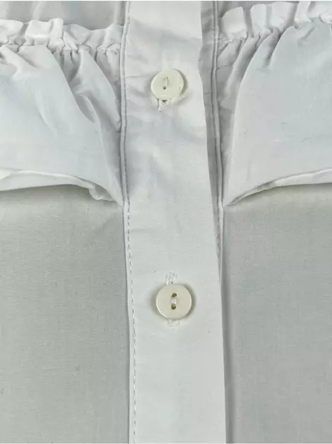Blusa H&M Babados Off White