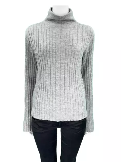 Blusa Huis Clos Tecido Cinza
