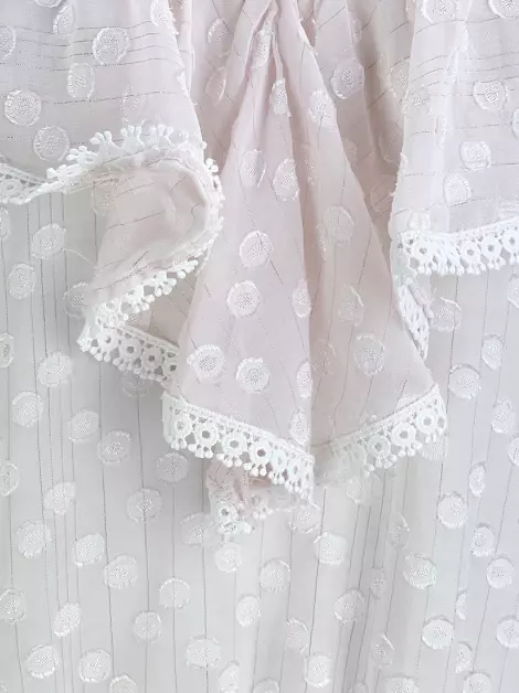 Blusa Hush by Rosana Bolinhas Rosa