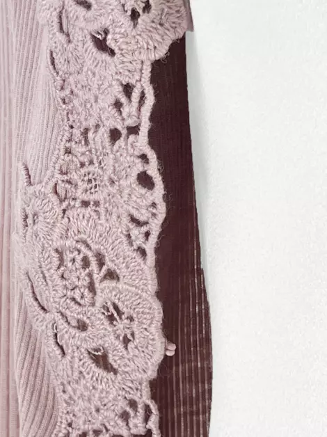 Blusa Intimissimi Canelado Rosa