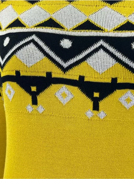 Blusa Iorane Manga Longa Amarelo
