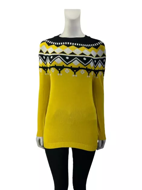 Blusa Iorane Manga Longa Amarelo