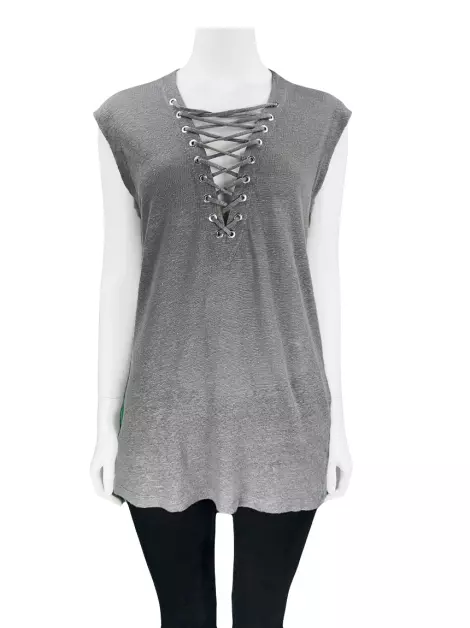 Blusa Iro Tecido Cinza