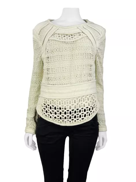 Blusa Iro Texturizada Off White