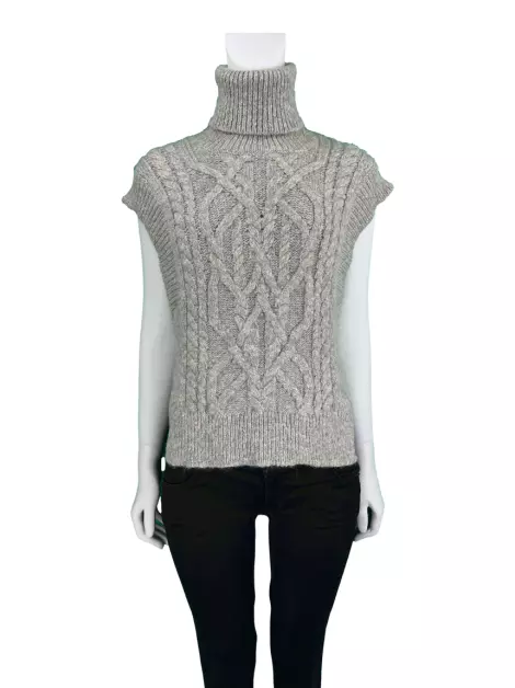 Blusa Isabel Marant Lã Cinza