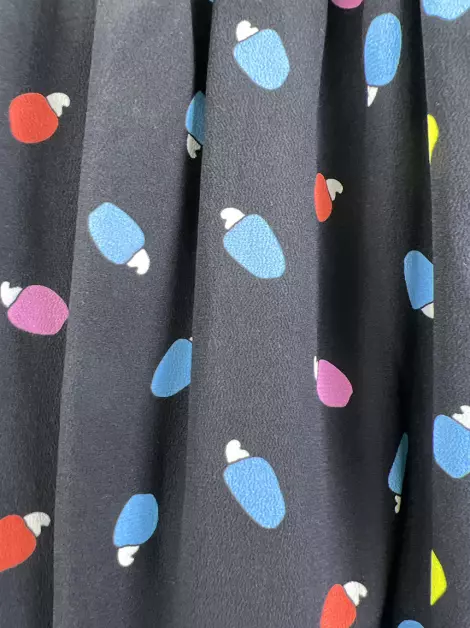 Blusa Isolda Tecido Estampado