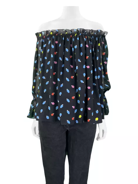 Blusa Isolda Tecido Estampado