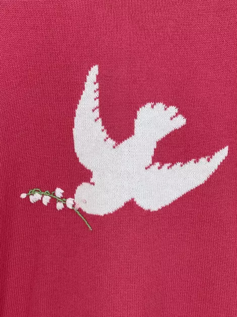 Blusa Jacadi Suéter Rosa