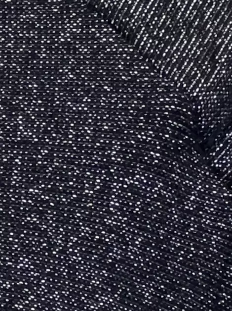 Blusa John John Metalizado Preto