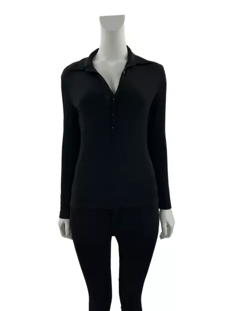 Blusa Joseph Tecido Preto