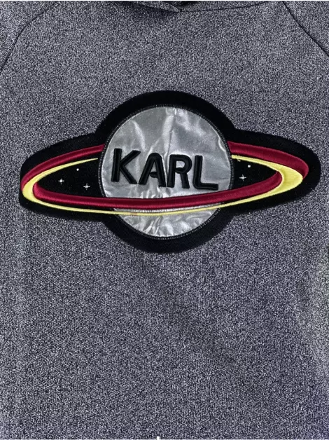 Blusa Karl Lagerfeld Saturno Metálico