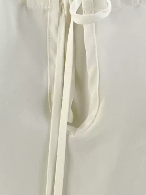 Blusa K&T Seda Creme