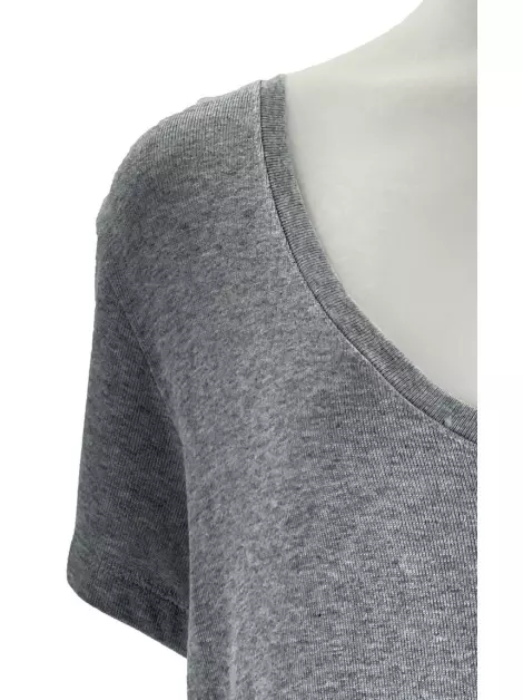Blusa K&T Tecido Cinza