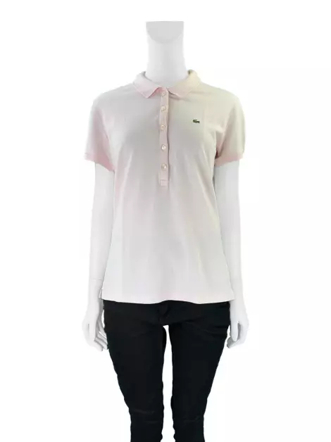Blusa Lacoste Polo Rosa