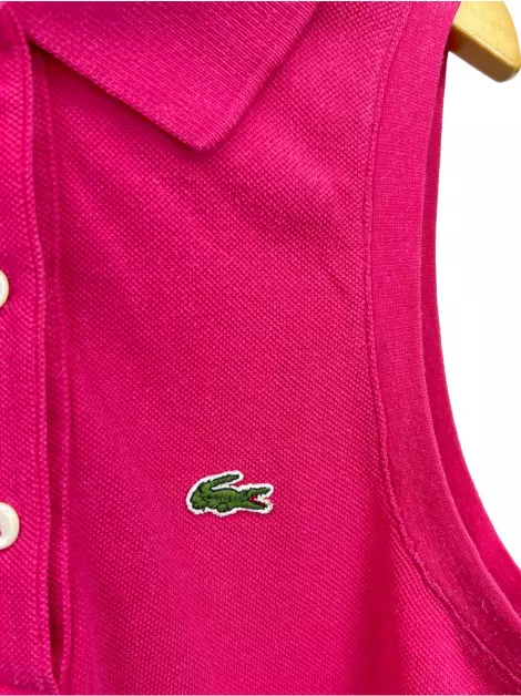 Blusa Lacoste Polo Rosa
