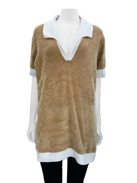 Blusa LaRouge-Belle Tecido Bege