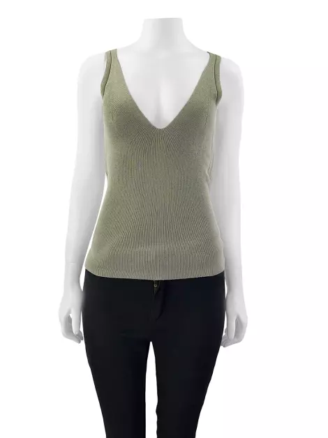 Blusa Le Lis Blanc Tecido Verde