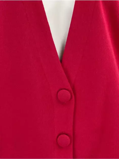 Blusa Le Molleton Suéter Vermelho