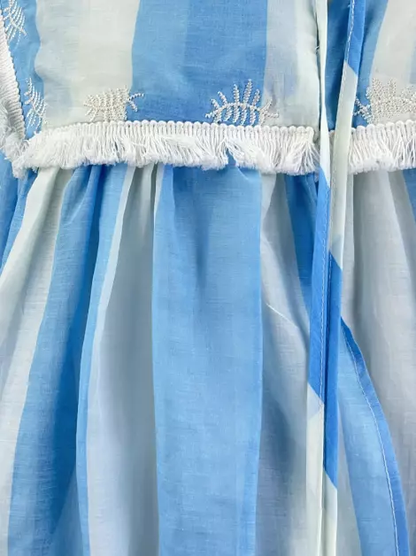 Blusa Lica Melzer + Guga Gonçalves Listras Bicolor