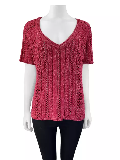 Blusa Lolitta Tricot Rosa