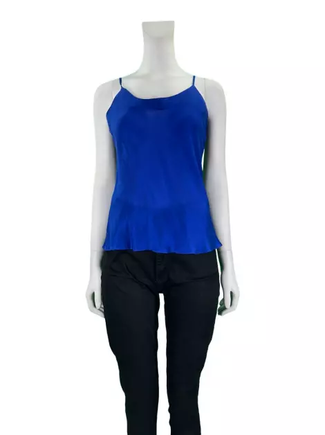 Blusa Lu Monteiro Tecido Azul