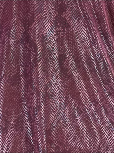 Blusa Mamô Texturizada Vinho