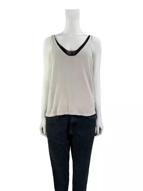 Blusa Mara Mac Tricot Cinza