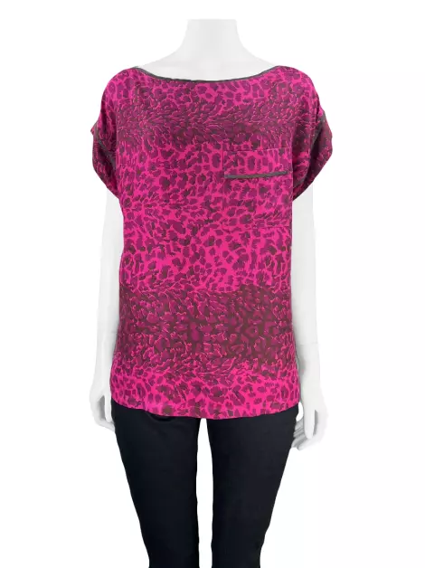 Blusa Marc By Marc Jacobs Seda Estampada