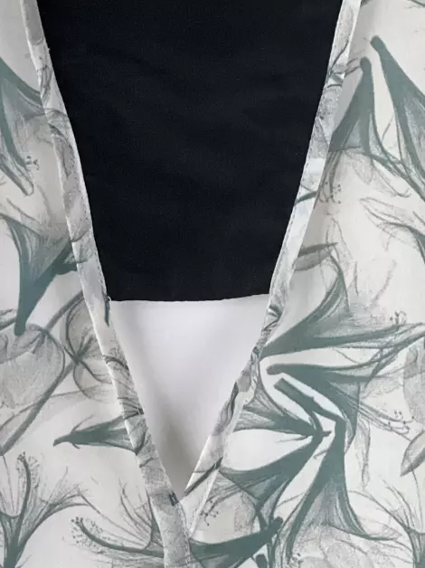 Blusa Maria Filó Reta Estampada