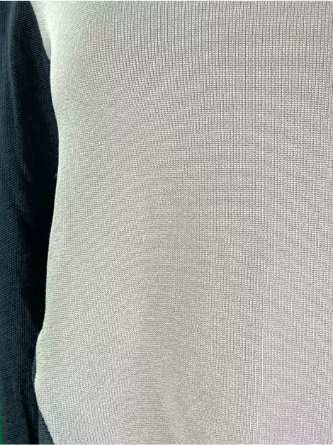 Blusa Maria Filó Suéter Bicolor