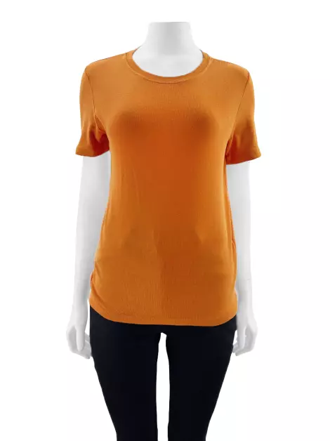 Blusa Marisa Ribeiro Lisa Laranja