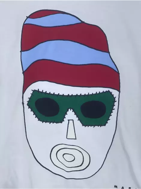 Blusa Marni Tecido Branco