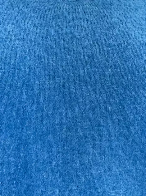 Blusa Massimo Dutti Lã Azul