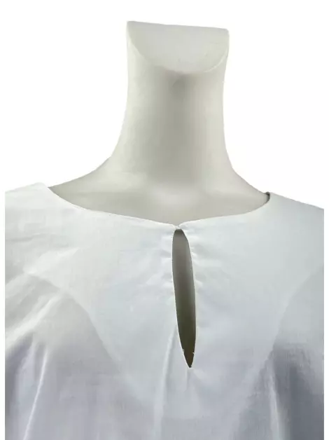 Blusa Mayara Sansana Tecido Branco