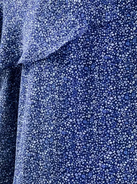 Blusa Michael Michael Kors Estampado Azul