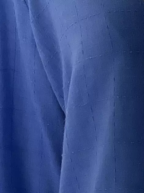 Blusa Missinclof Tecido Azul