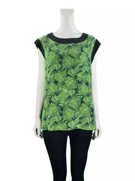 Blusa Mixed Seda Estampada
