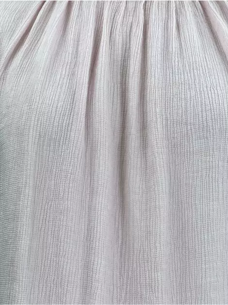 Blusa MNG Texturizada Lilás