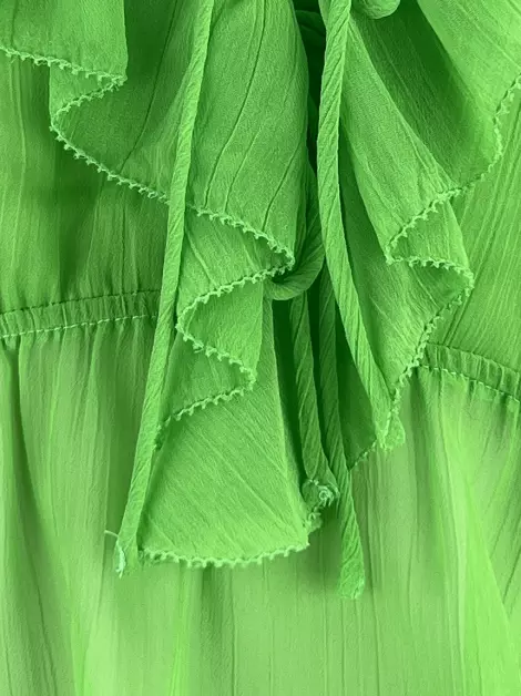 Blusa MNG Tule Verde