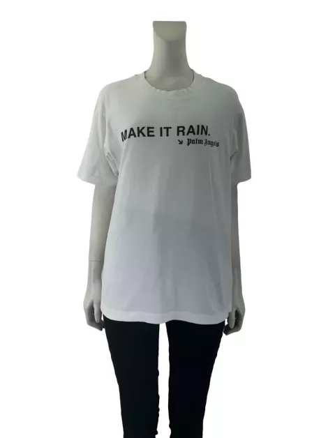 Blusa Moncler x Palm Angels Basic Branca