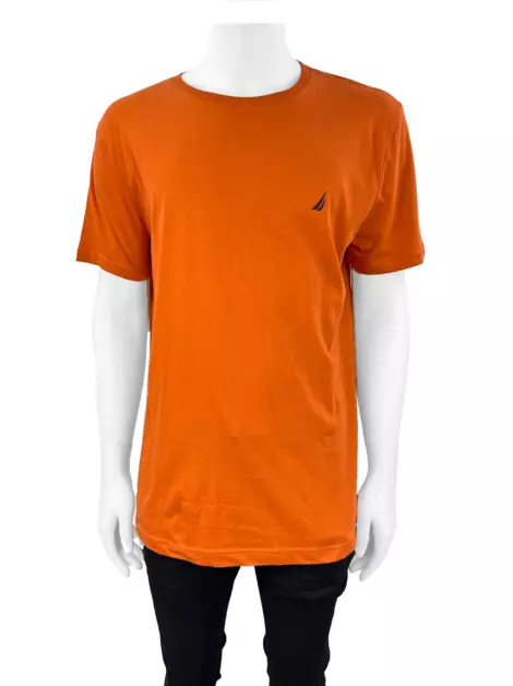 Blusa Nautica Lisa Laranja