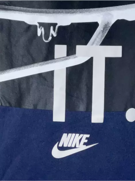 Blusa Nike Tecido Azul