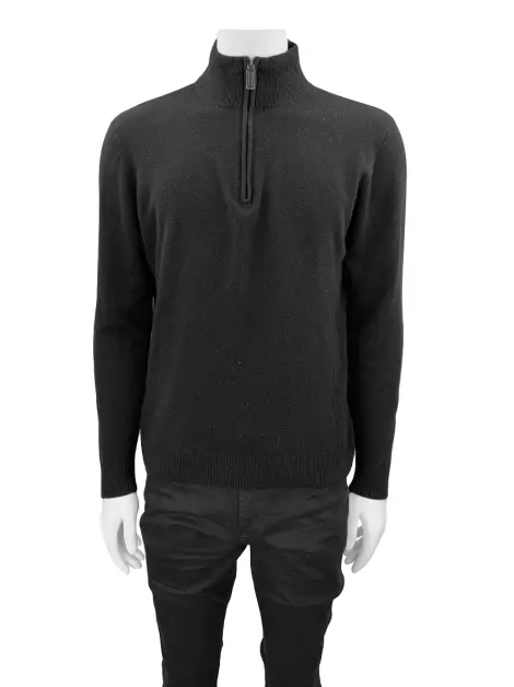 Blusa Oscar de la Renta Texturizado Preto