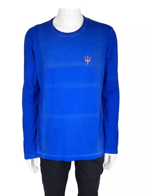 Blusa Osklen Malha Azul