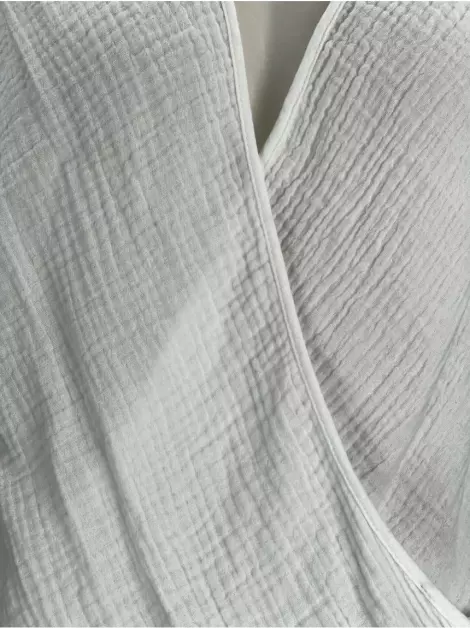 Blusa Pade D Tecido Branco