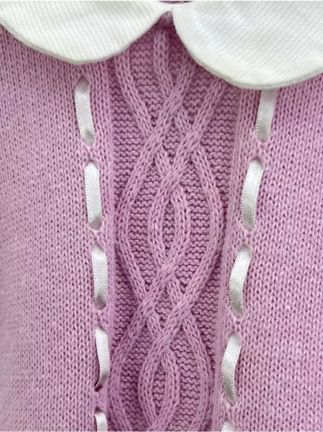 Blusa Paola Bimbi Tricot Rosa