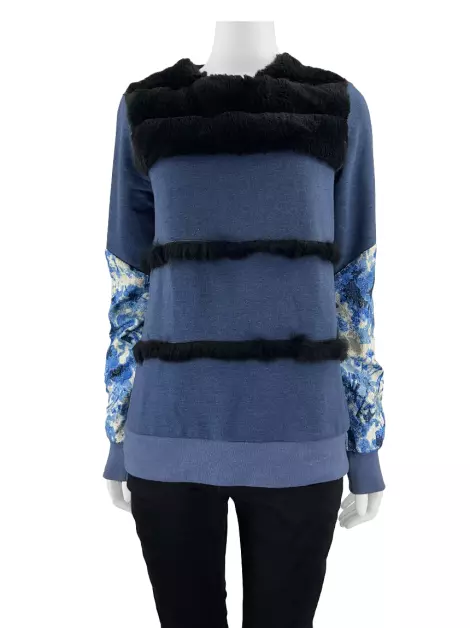 Blusa PatBo Moletom Estampada